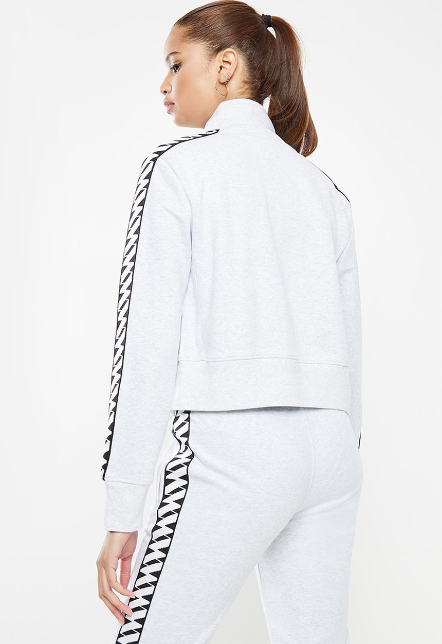 Superdry. - Sdry code tape track jacket - ice marl