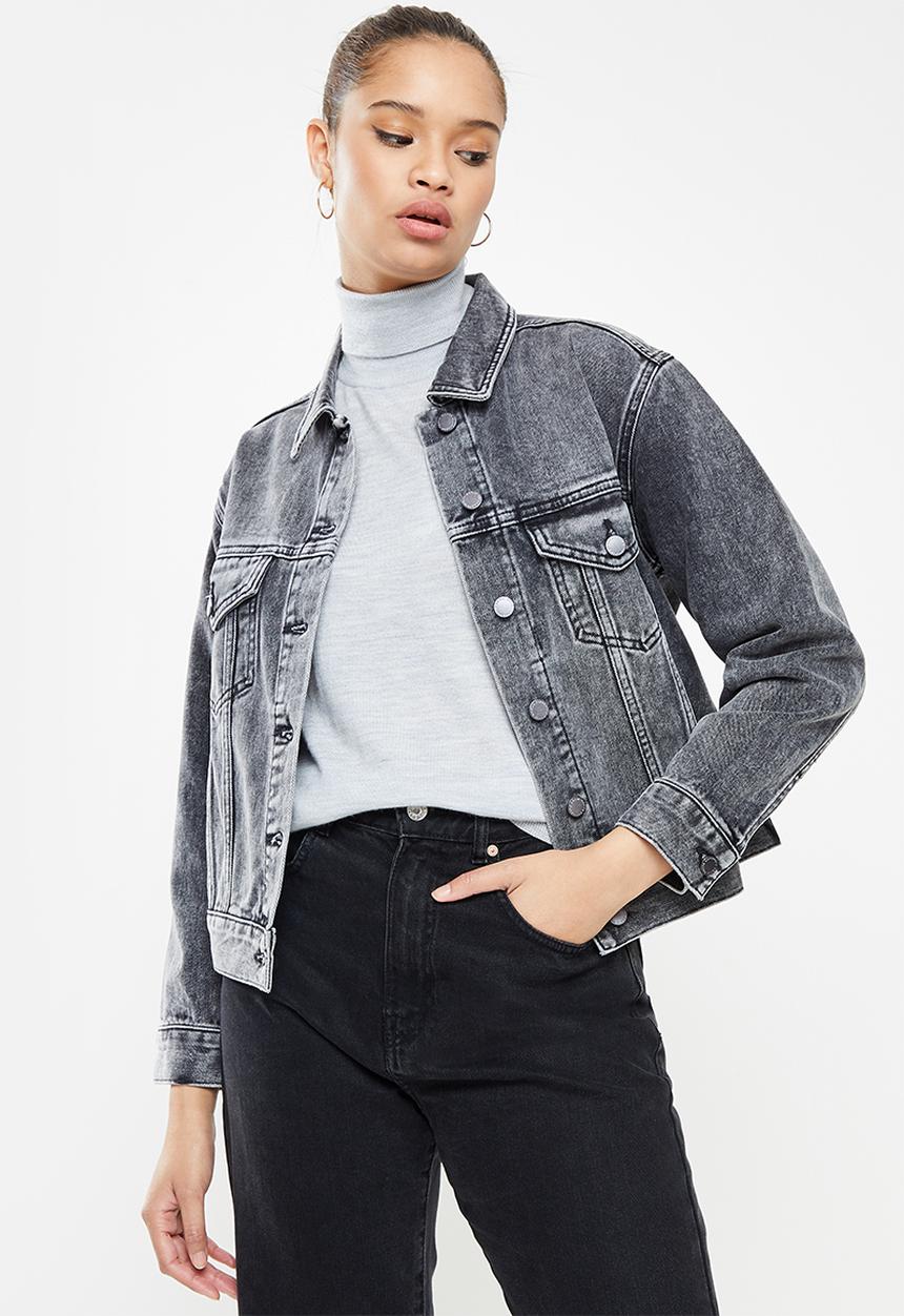 Superdry. - Boyfriend trucker jacket - joey black od