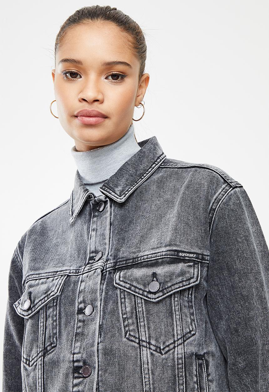 Superdry. - Boyfriend trucker jacket - joey black od