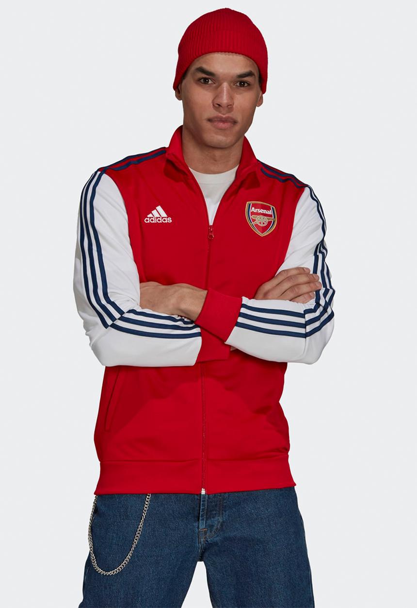 adidas Performance - Arsenal 3-Stripes Track Top - scarlet