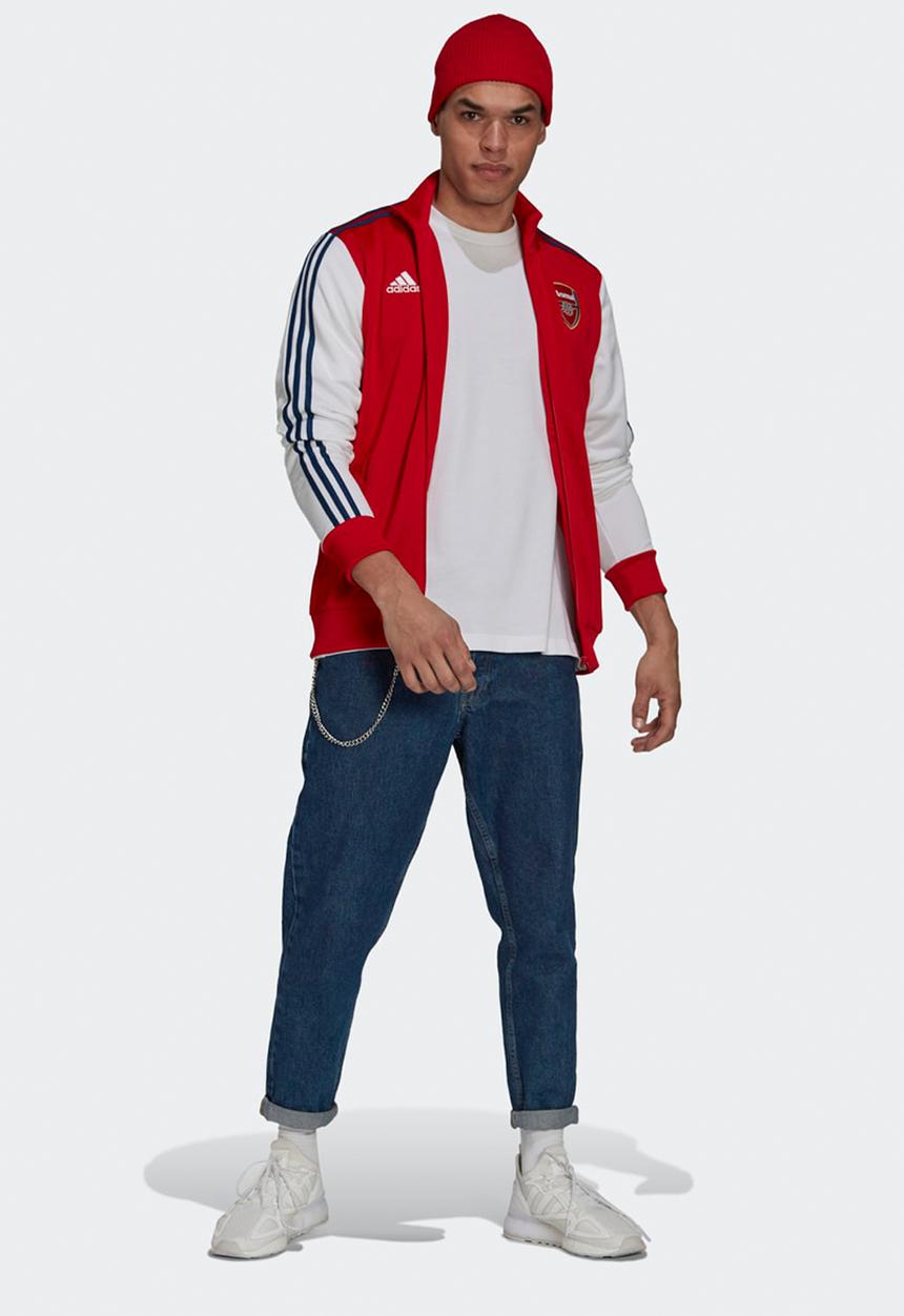 adidas Performance - Arsenal 3-Stripes Track Top - scarlet