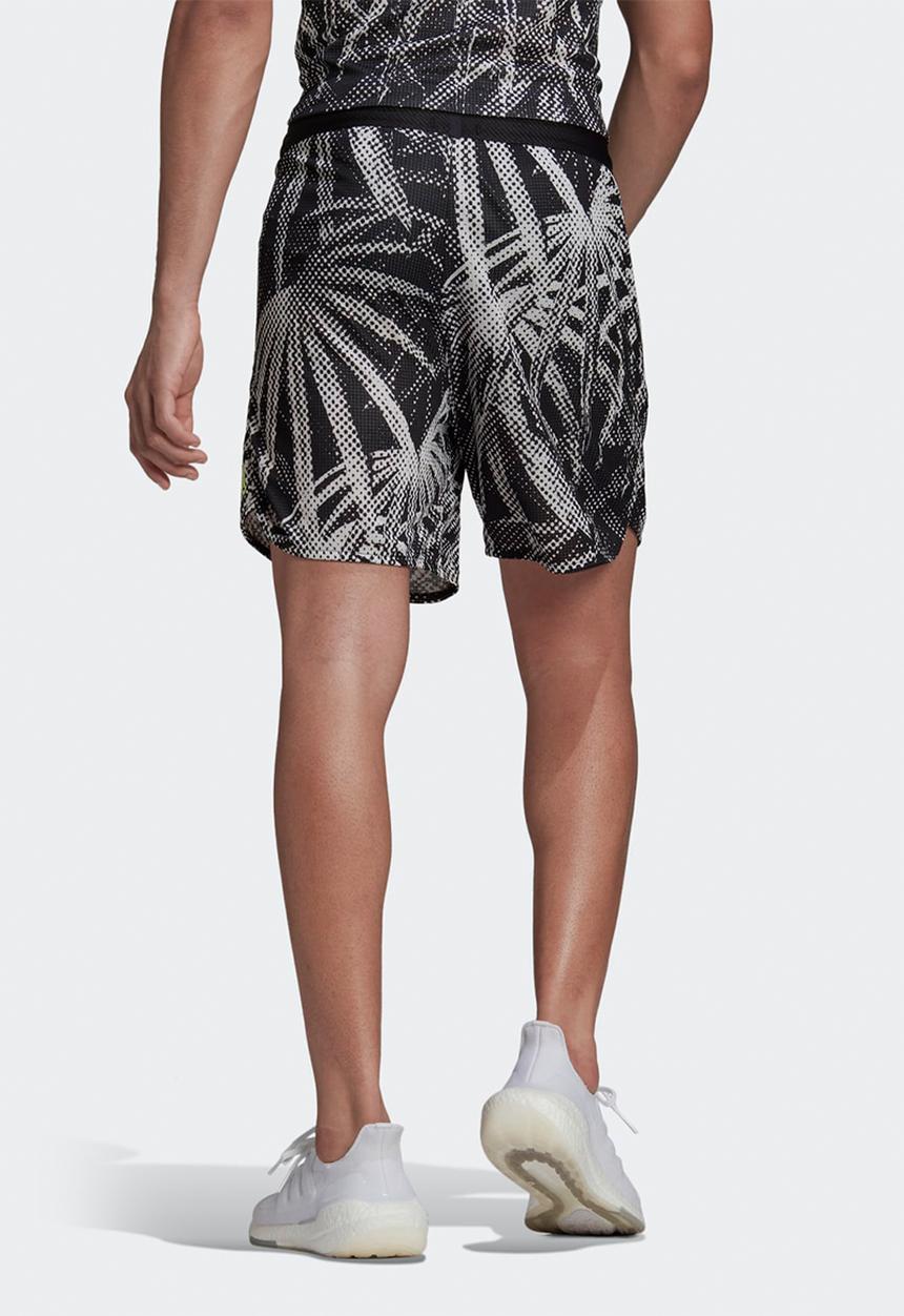 adidas Performance - Designed For Training HEAT.RDY Graphics HIIT Shorts - Black & white