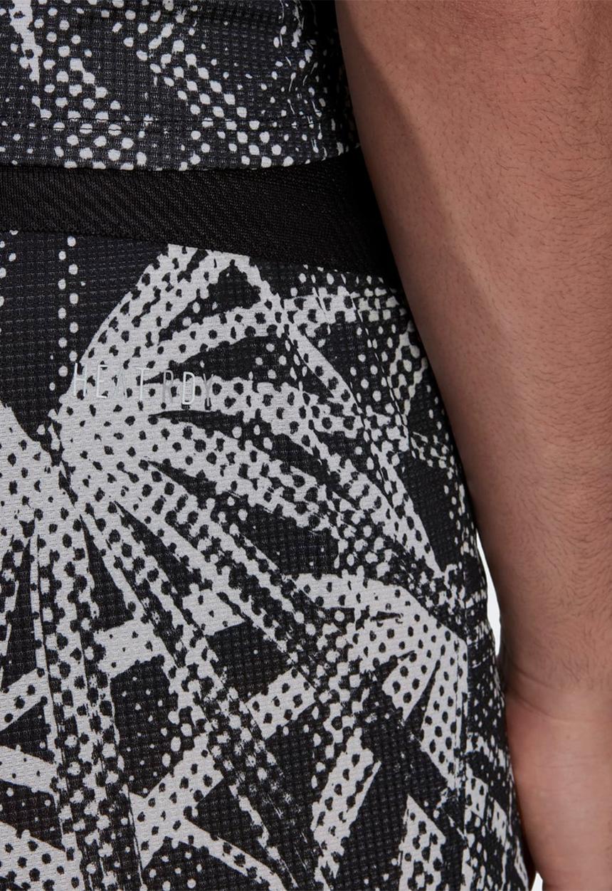 adidas Performance - Designed For Training HEAT.RDY Graphics HIIT Shorts - Black & white