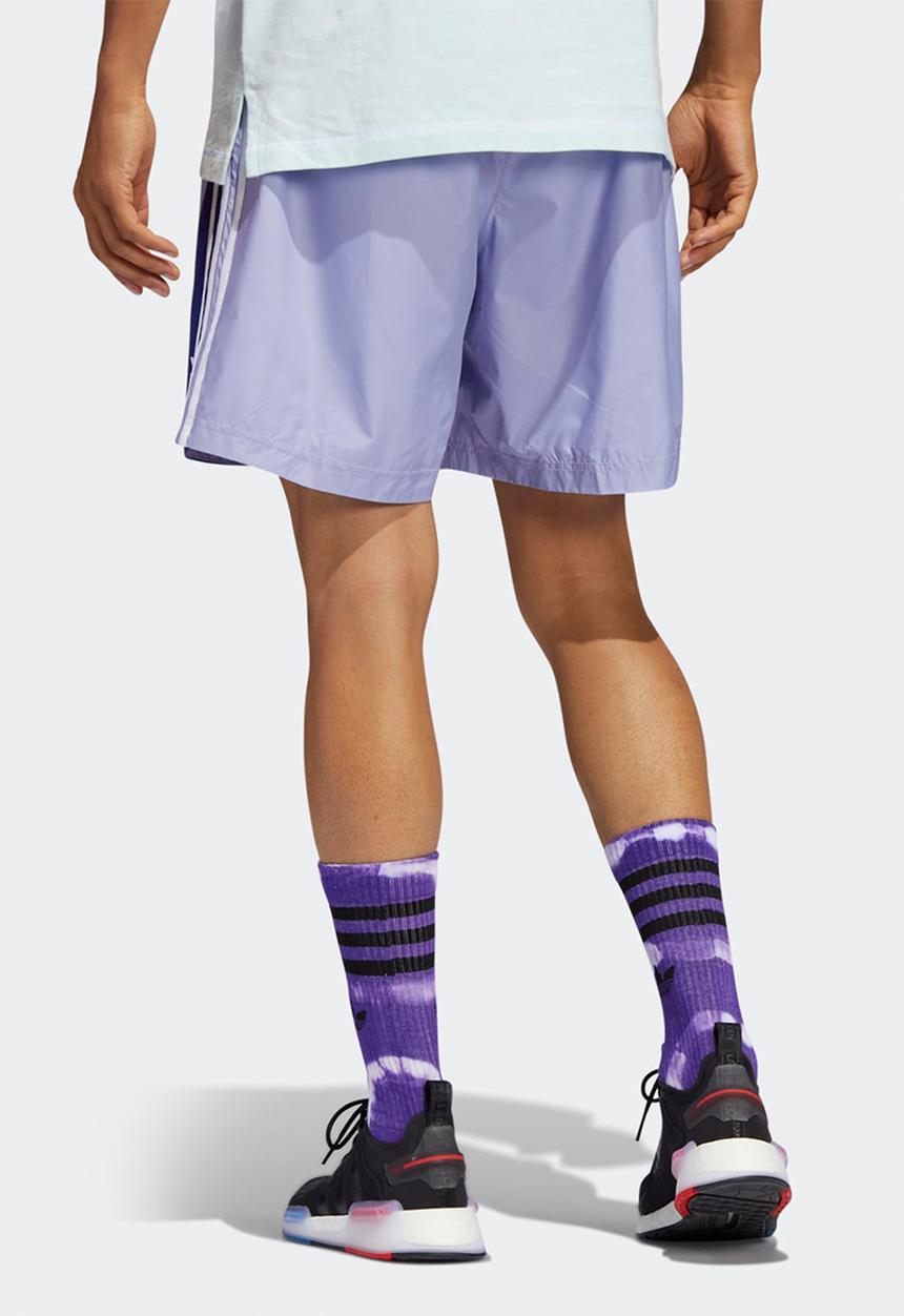 adidas Originals -  Summer SST Shorts - dust purple & white