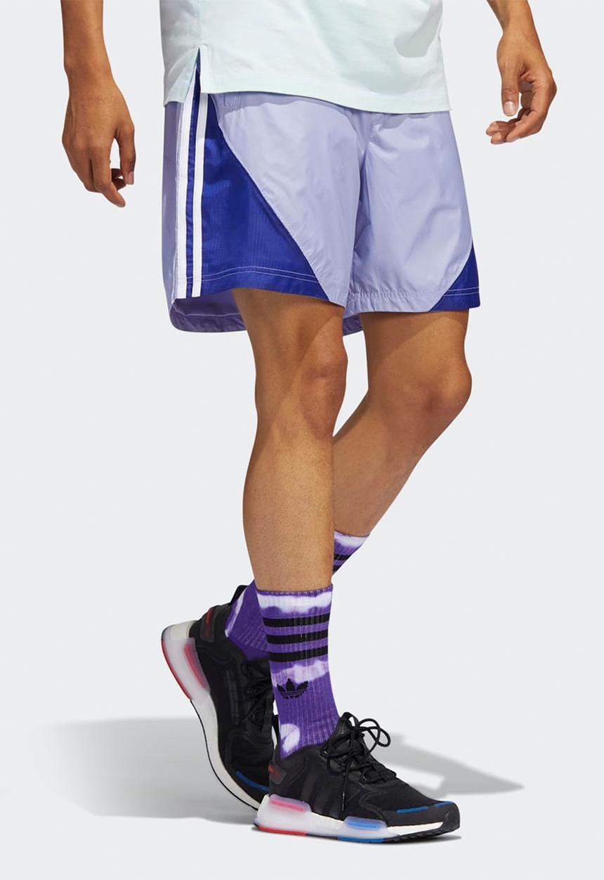adidas Originals -  Summer SST Shorts - dust purple & white
