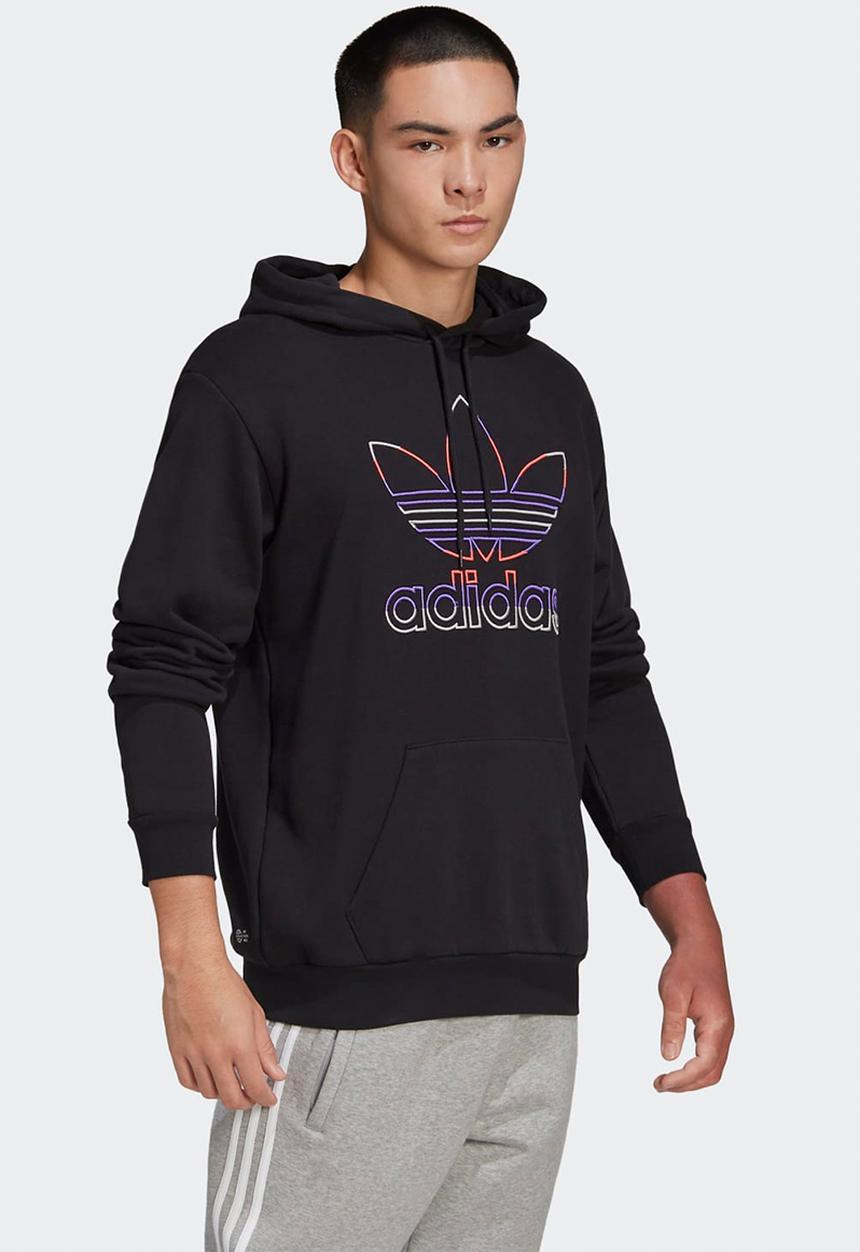 adidas Originals - Trefoil ser Hoody - black