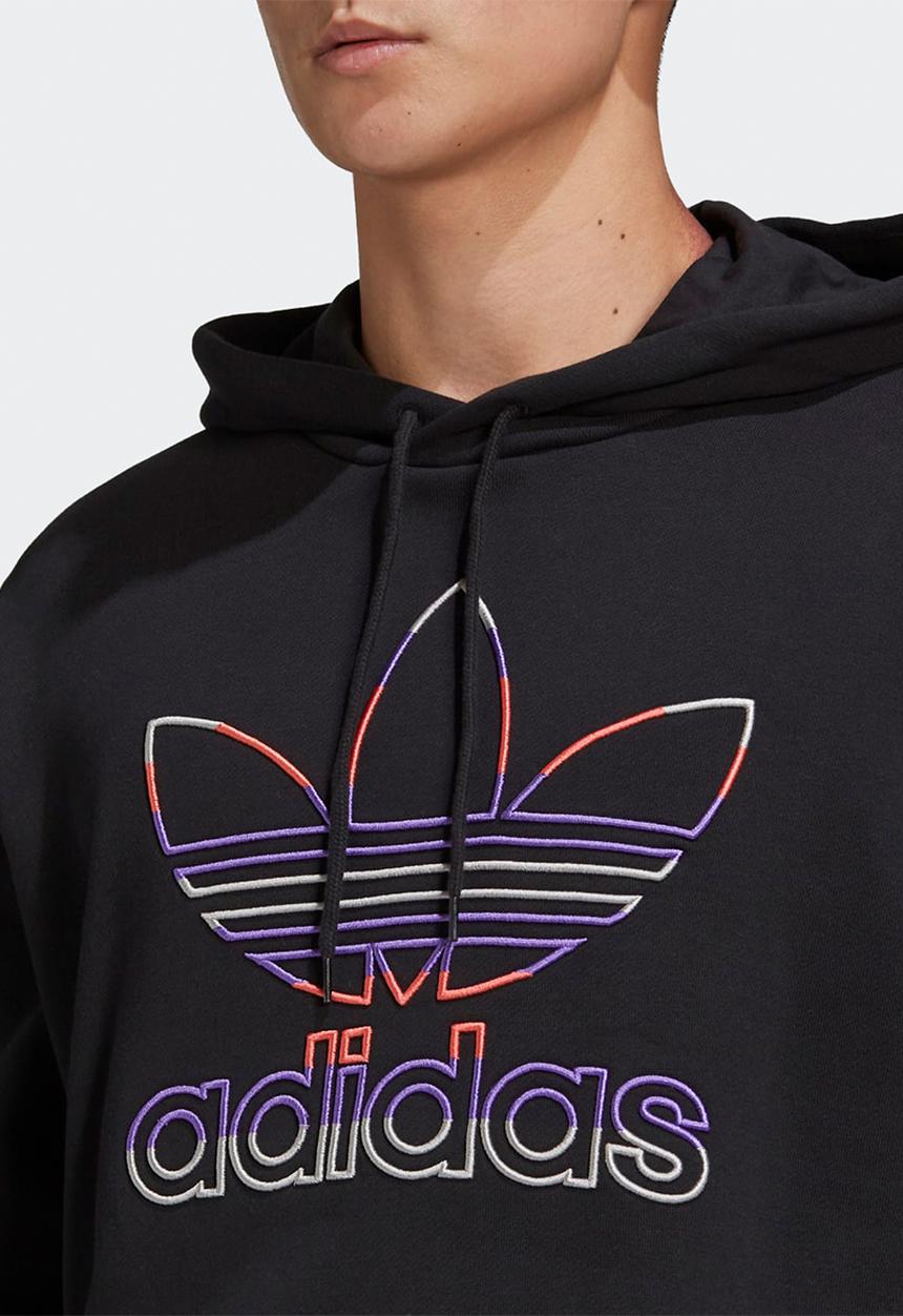 adidas Originals - Trefoil ser Hoody - black