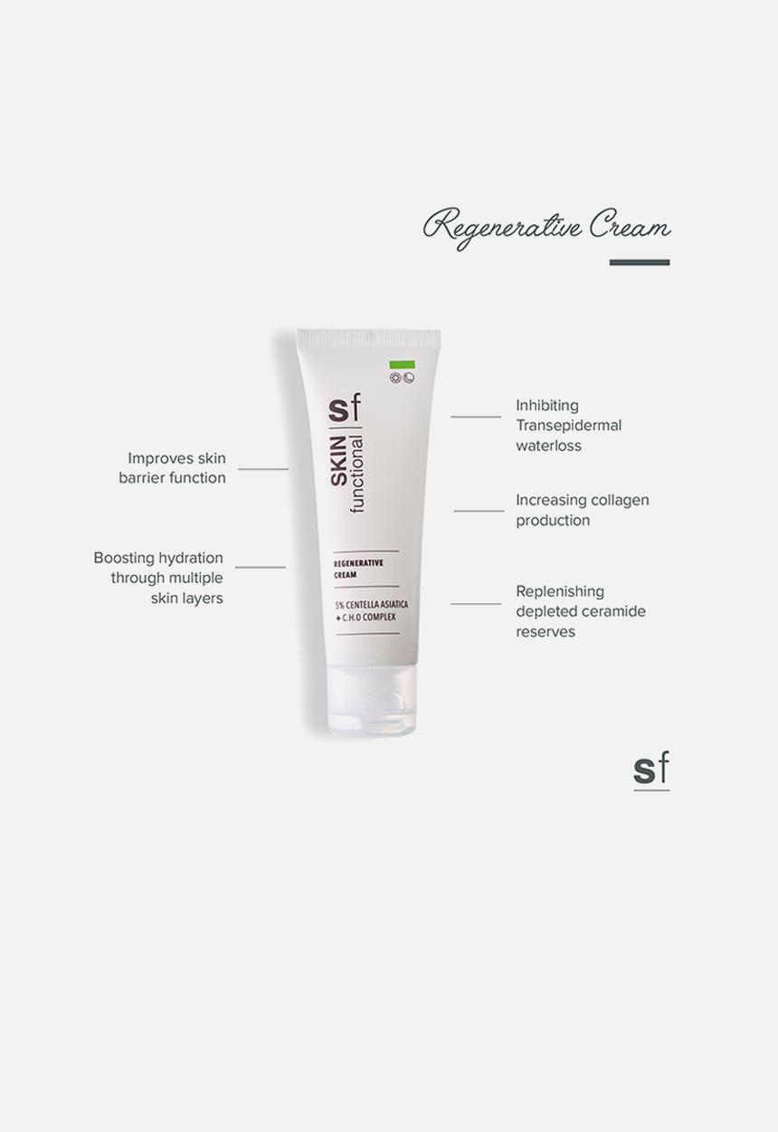 SKIN functional - 5% Centella Asiatica + CHO Complex - Regenerative Cream