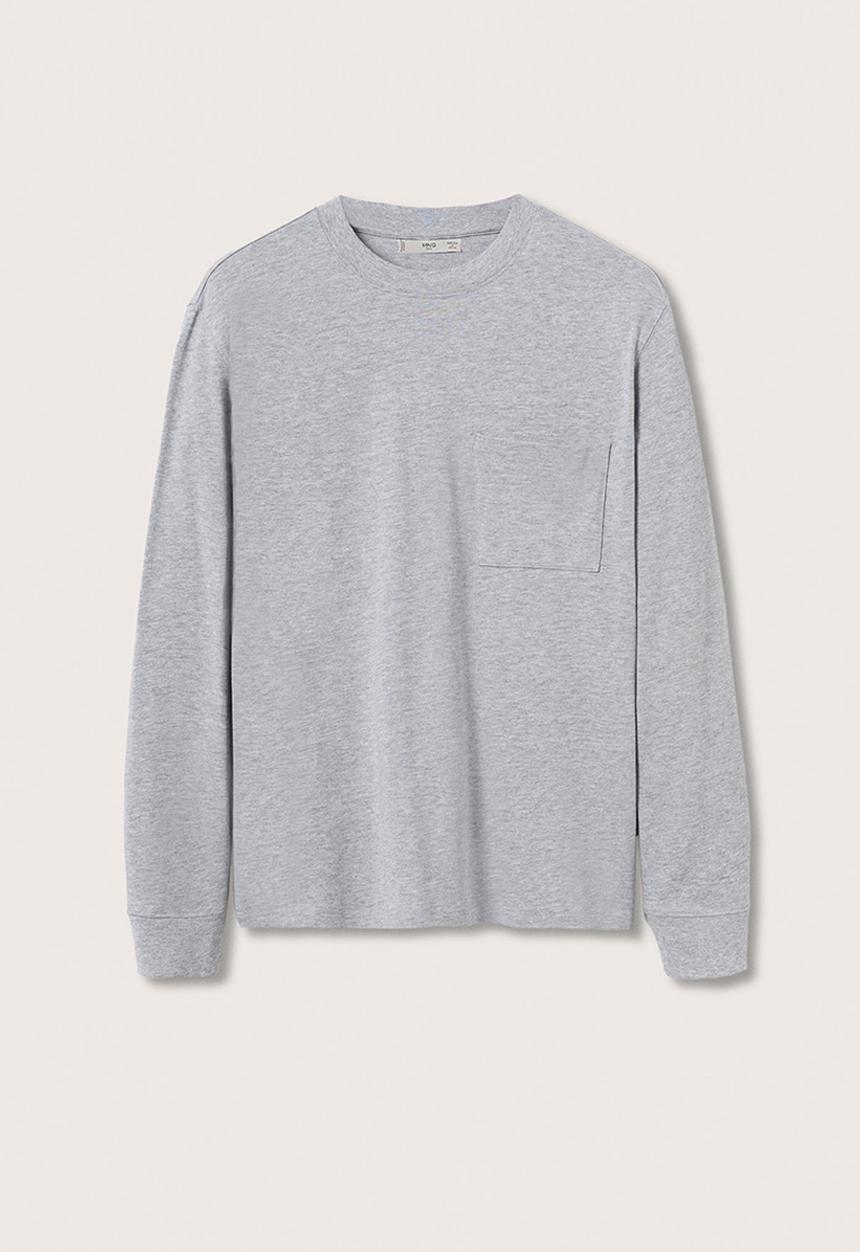 MANGO - Sweatshirt stronger - medium heather grey