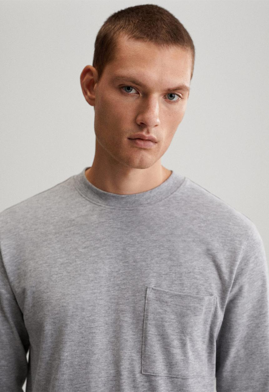 MANGO - Sweatshirt stronger - medium heather grey