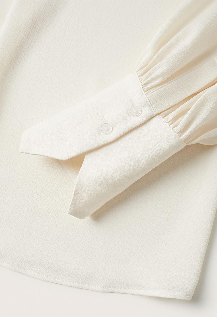 MANGO - Blouse olivia - light beige