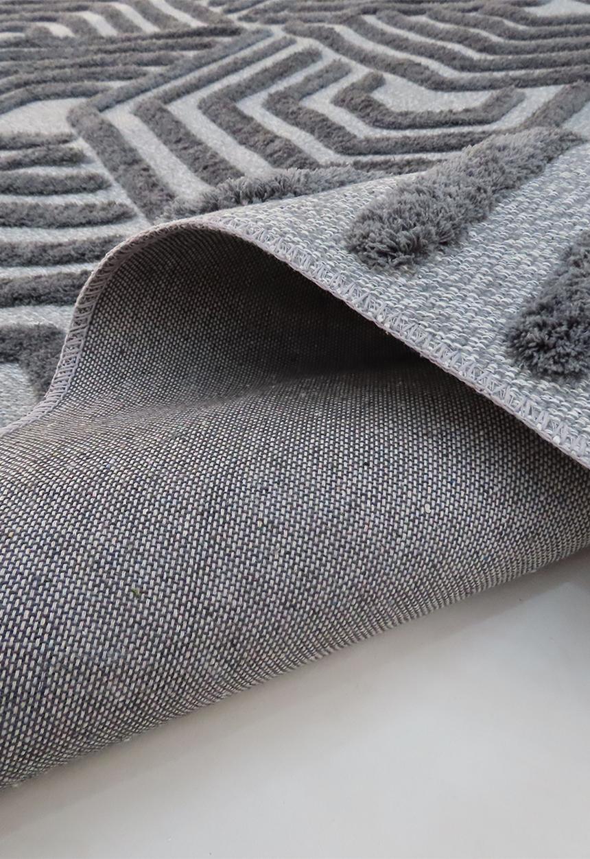Fotakis - Masawi hexagon rug - grey