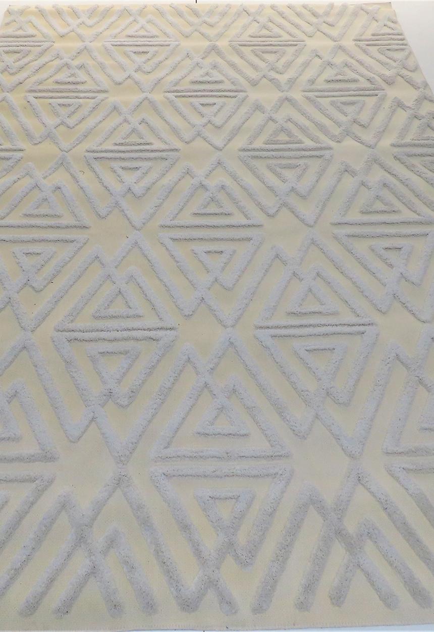 Fotakis - Masawi triangles rug - cream