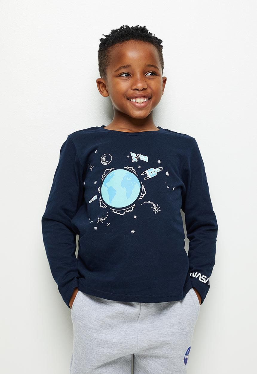 Superbalist Kids - Boys Nasa top - navy