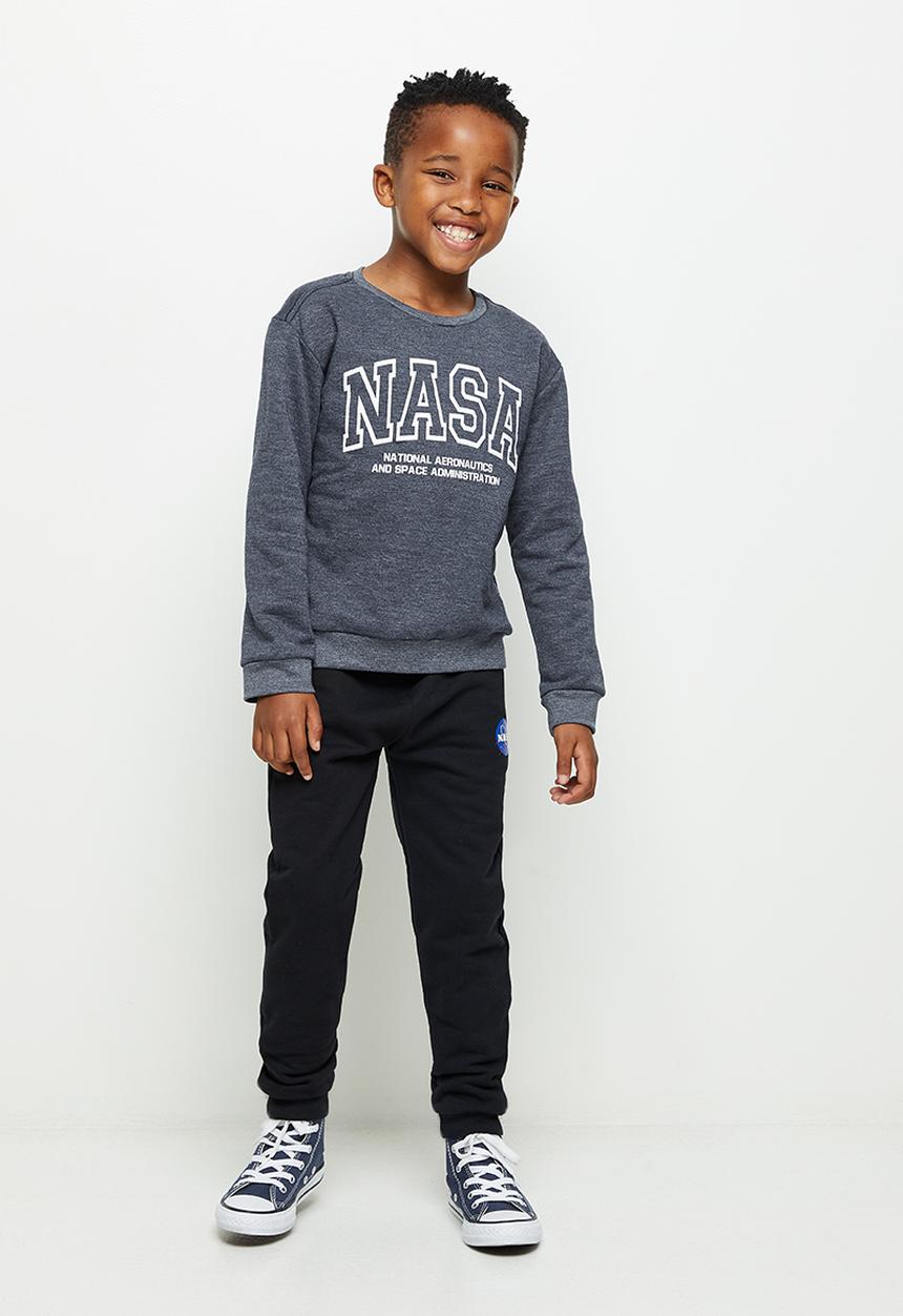 Superbalist Kids - Boys Nasa crew sweatshirt - navy