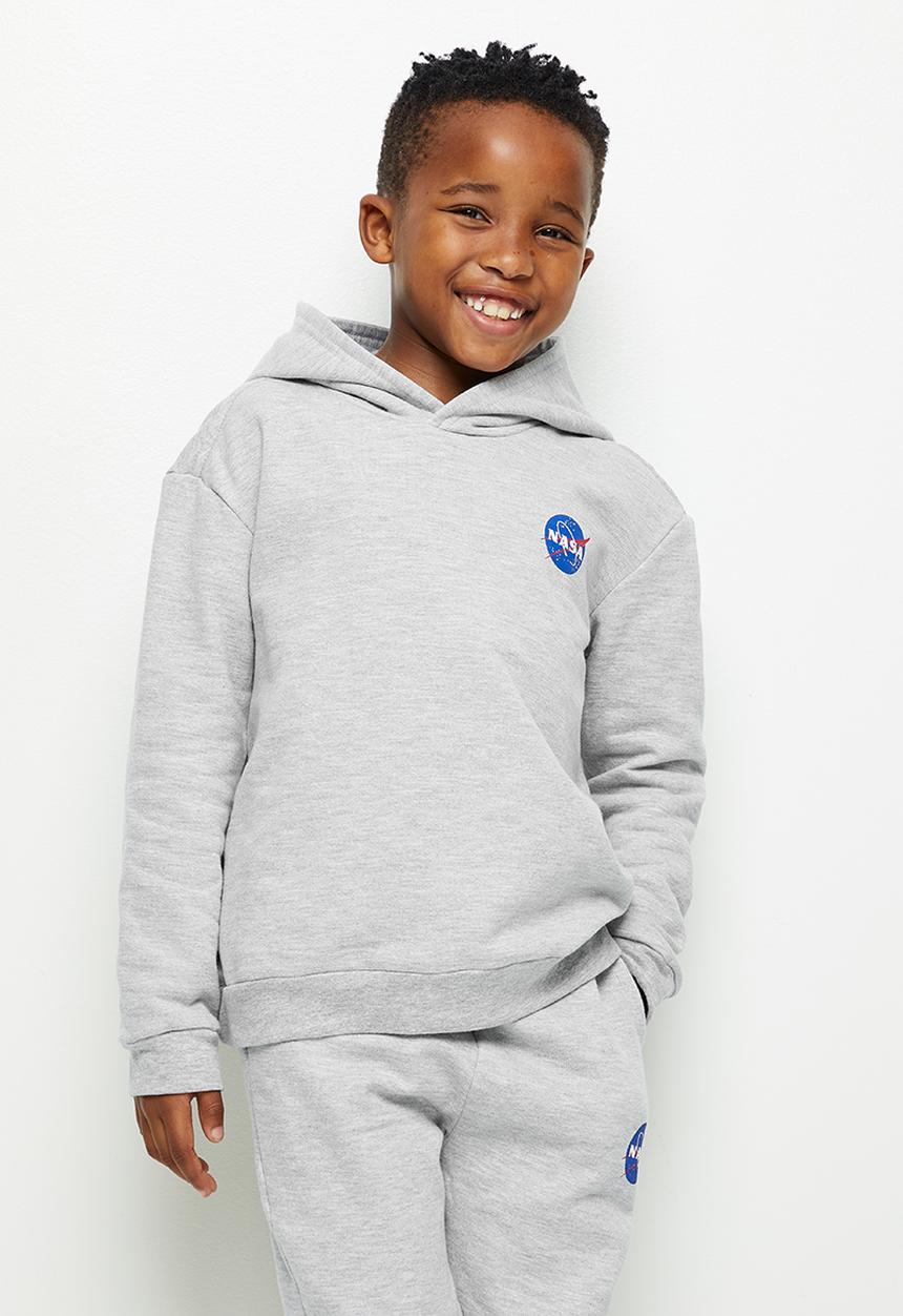 Superbalist Kids - Nasa hoodie - grey melange