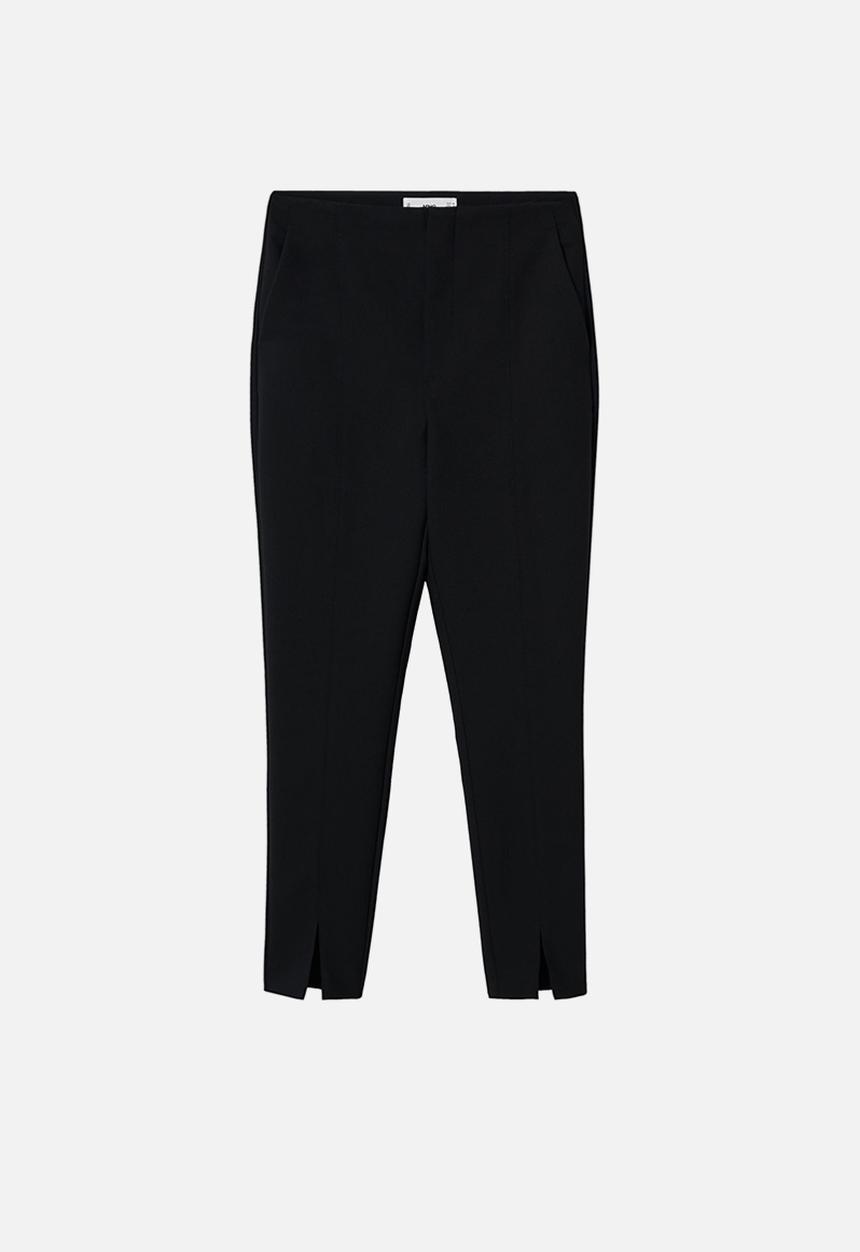 MANGO - Trousers nora - black
