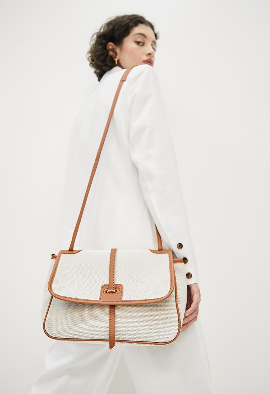 Superbalist - Vanessa shoulder bag - tan & beige
