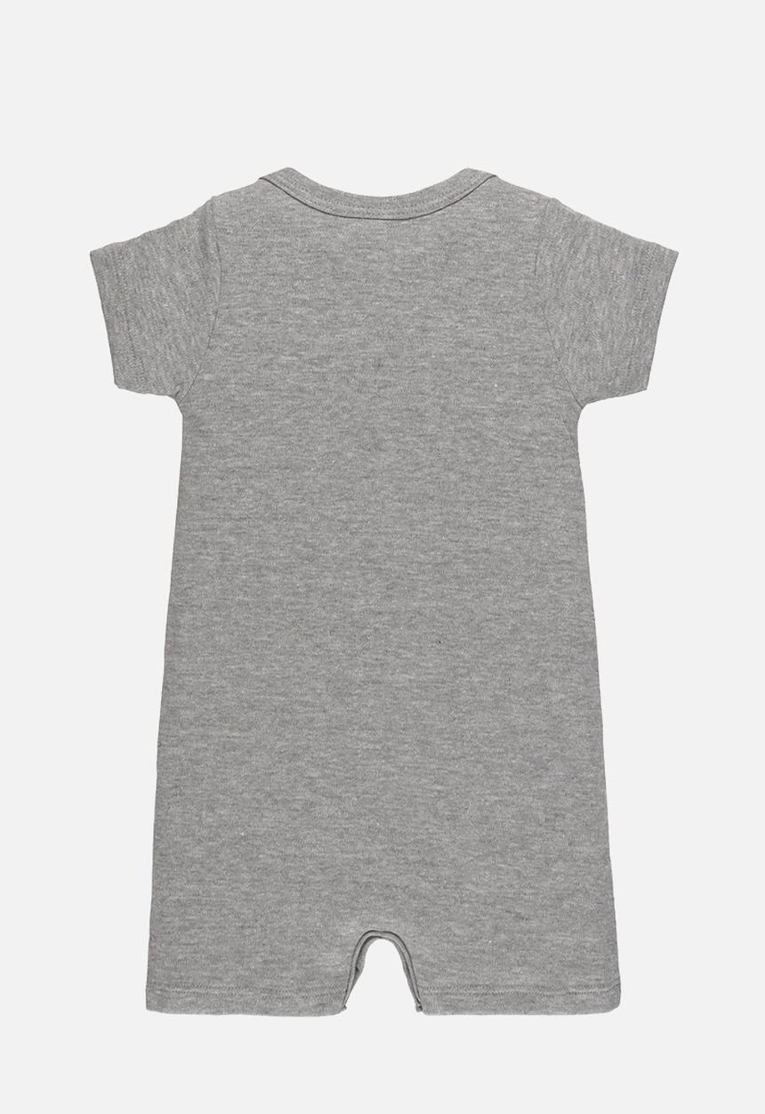 UP Baby - Cotton romper - grey