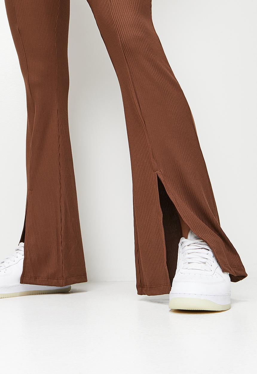 Blake - Split front legging - cappucino