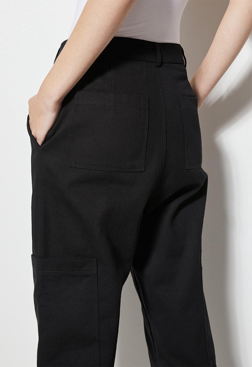 Superbalist - Relaxed cargo jogger - black 1