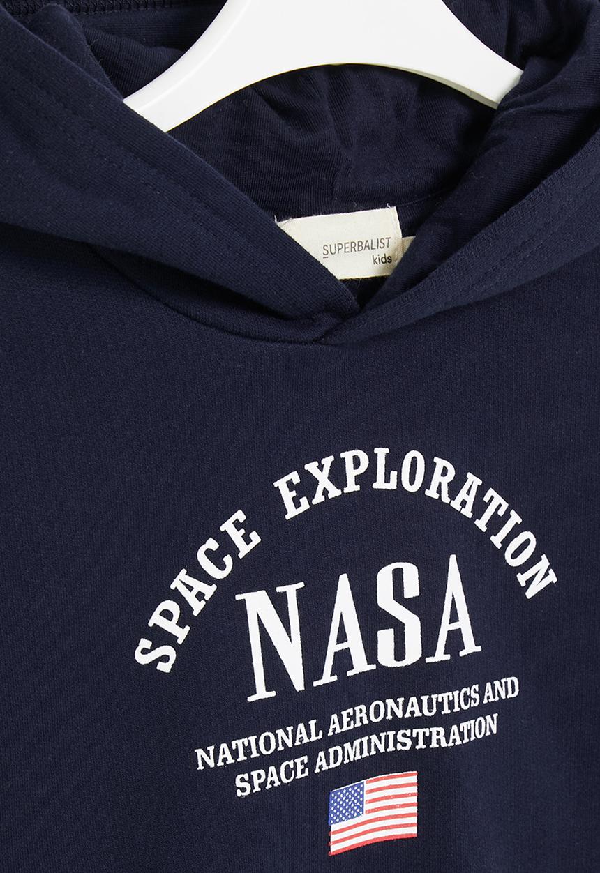 Superbalist Kids - Boys nasa hoodie - navy