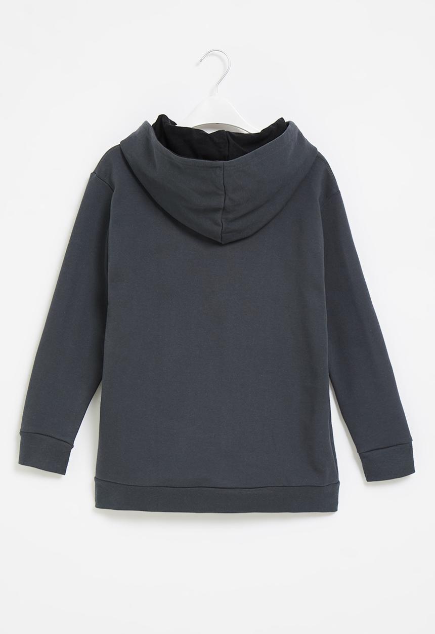 Superbalist - NASA hooded sweatshirt - charcoal