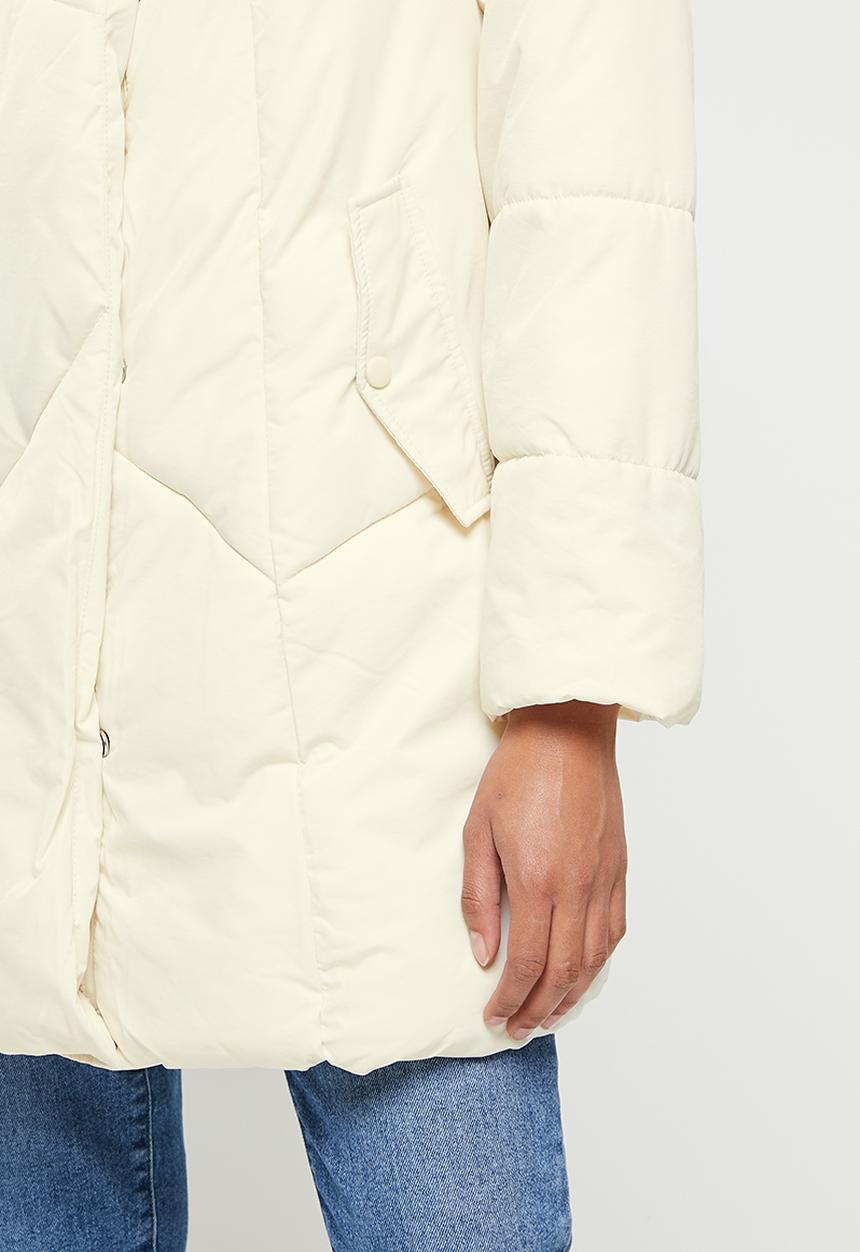 Koton - Faur fux anorak puffer coat - stone