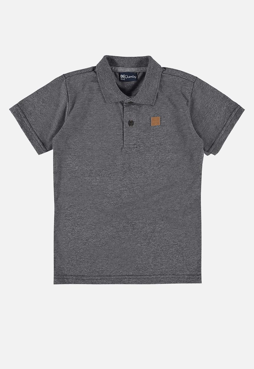Quimby - Jersey polo shirt - dark grey