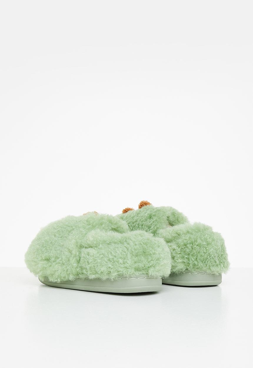 Pop Candy - Dino slipper - green