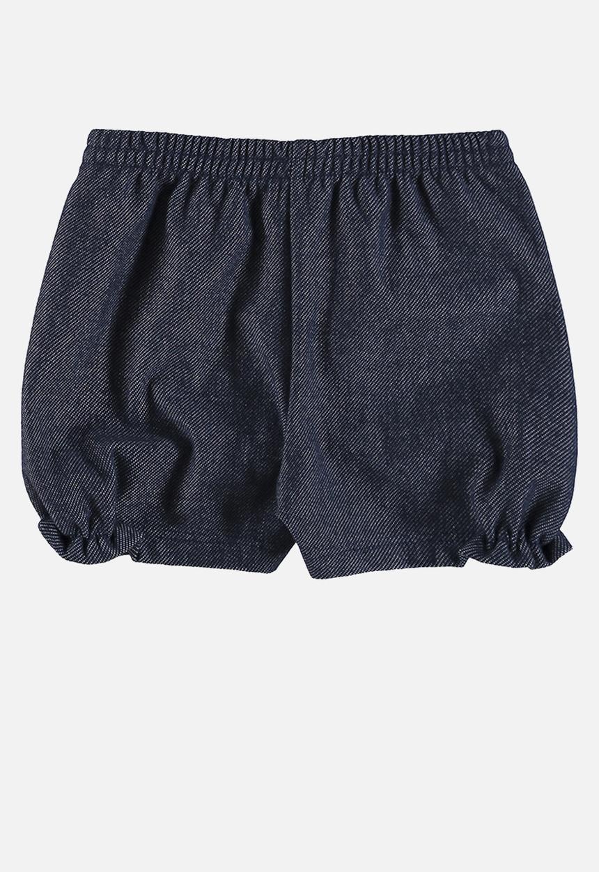 Quimby - Blouse and denim shorts - grey