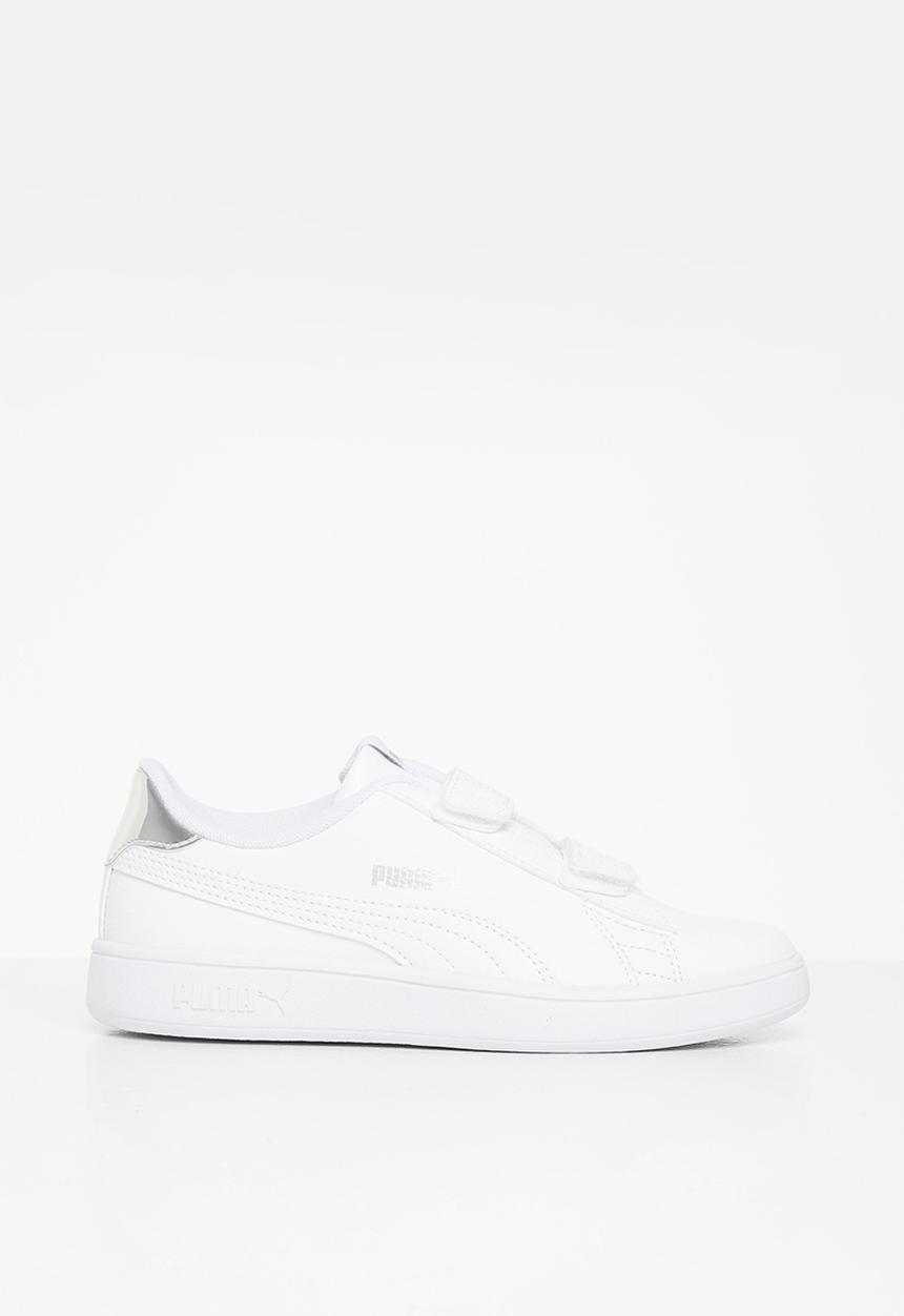 PUMA - Puma smash v2 mirror metallic v ps - puma white-puma white-puma silver