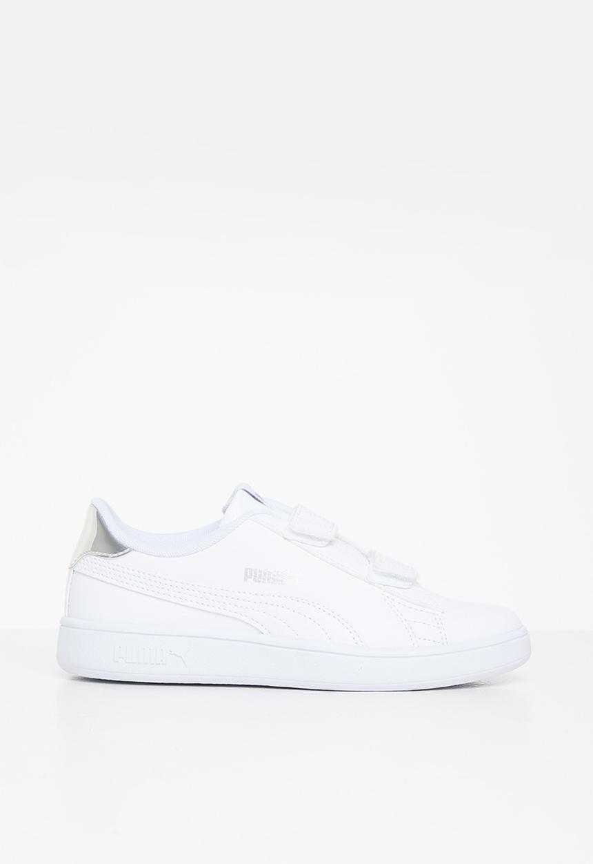 PUMA - Puma smash v2 mirror metallic v ps - puma white-puma white-puma silver