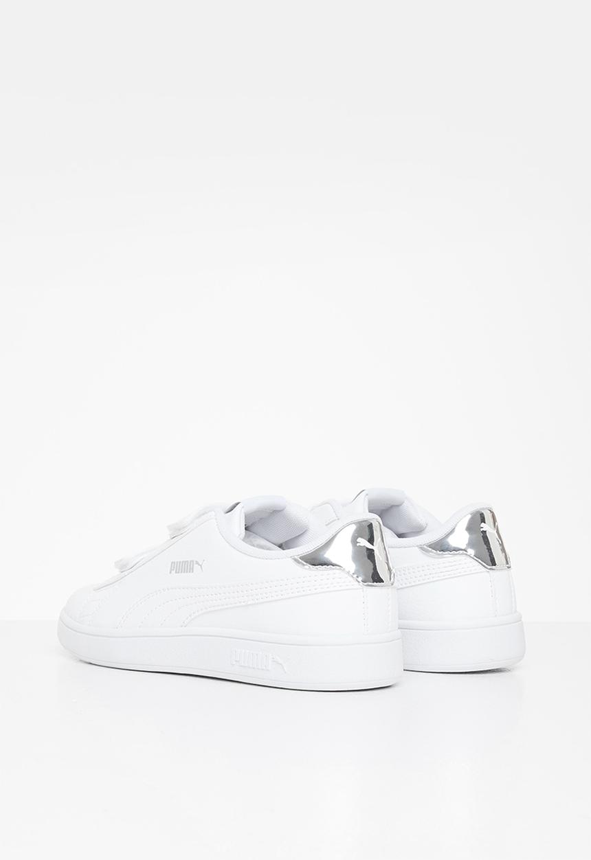 PUMA - Puma smash v2 mirror metallic v ps - puma white-puma white-puma silver