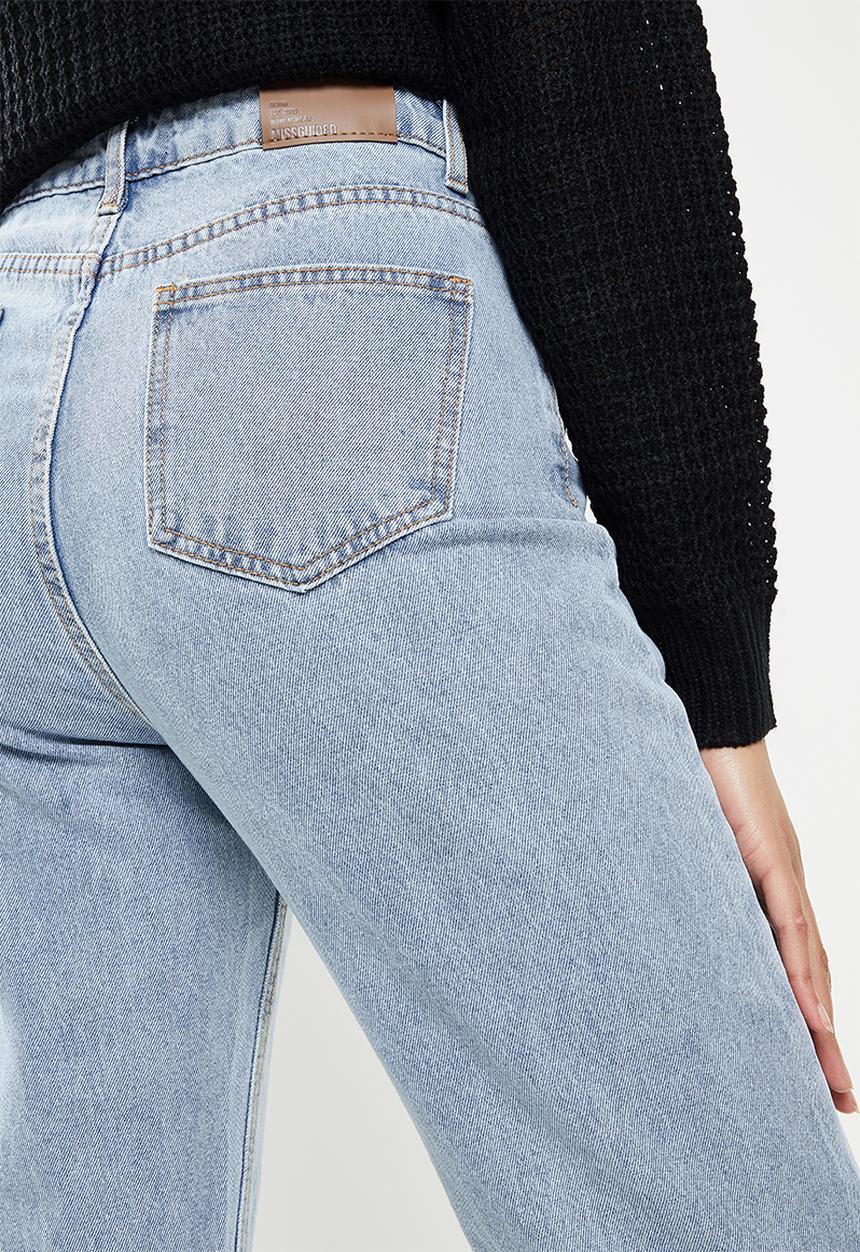 Missguided - Straight leg jean - blue