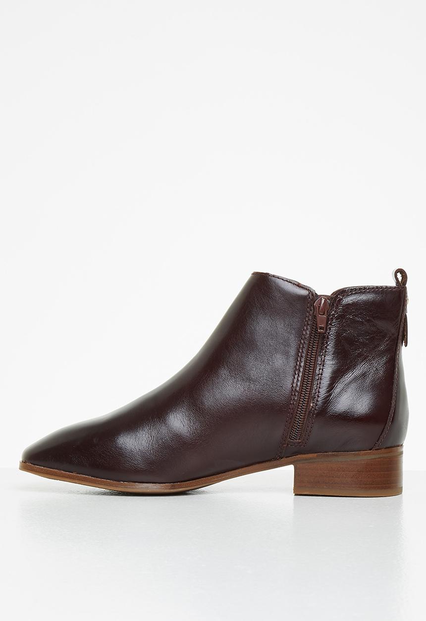 ALDO - Kaelleflex leather boot - dark brown