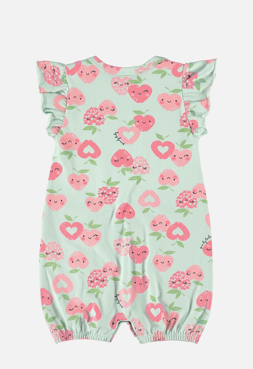 Quimby - Elastane jersey romper - light green