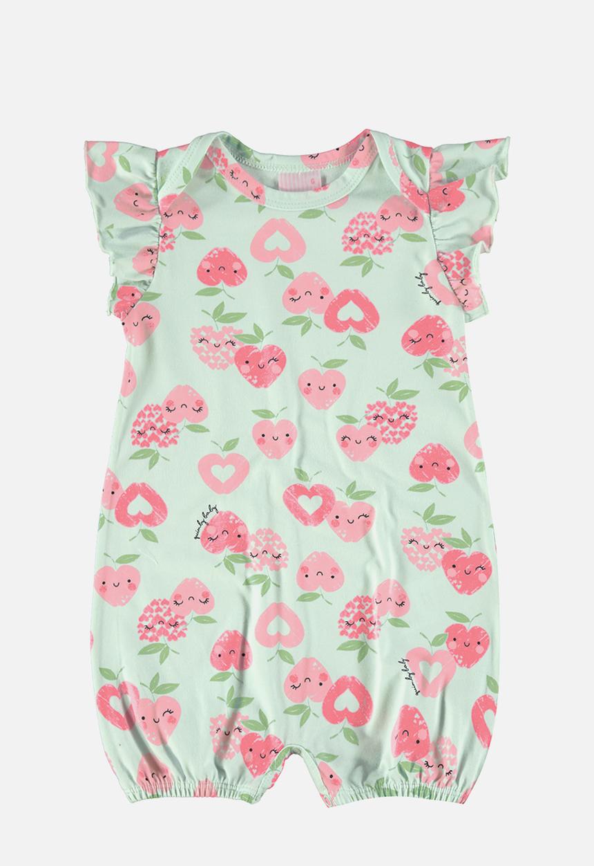 Quimby - Elastane jersey romper - light green