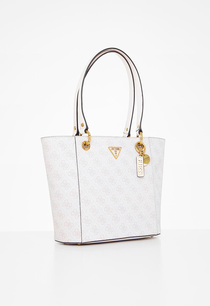 GUESS - Noelle small elite tote - dove logo