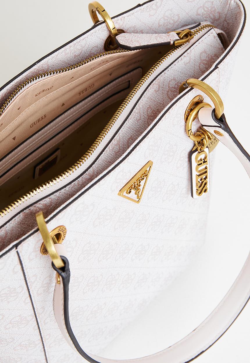 GUESS - Noelle small elite tote - dove logo