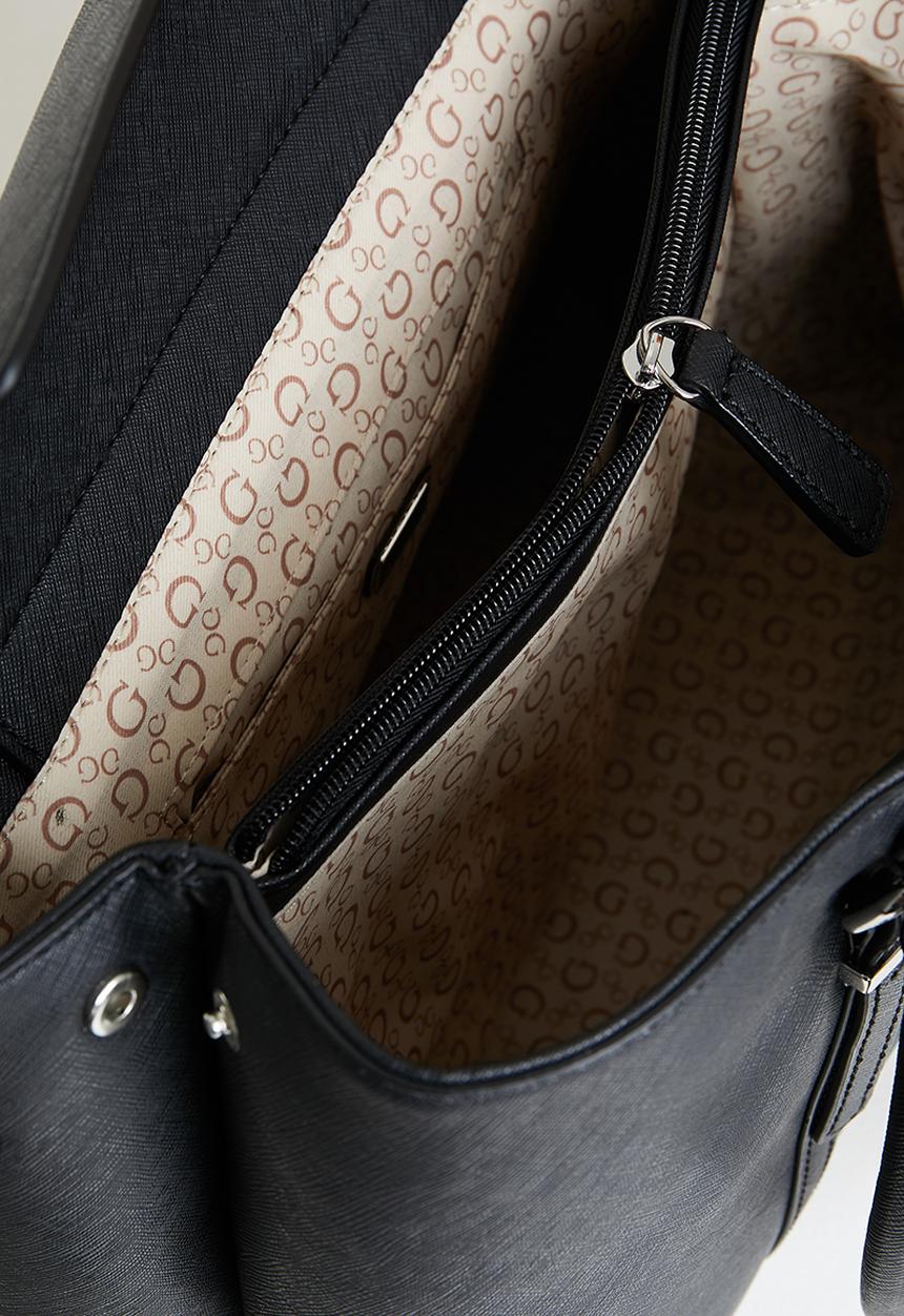 GUESS - Keeley satchel - black