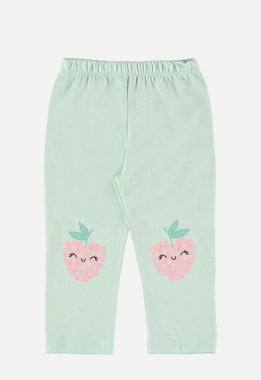 Quimby - Elastane jersey pants - light green