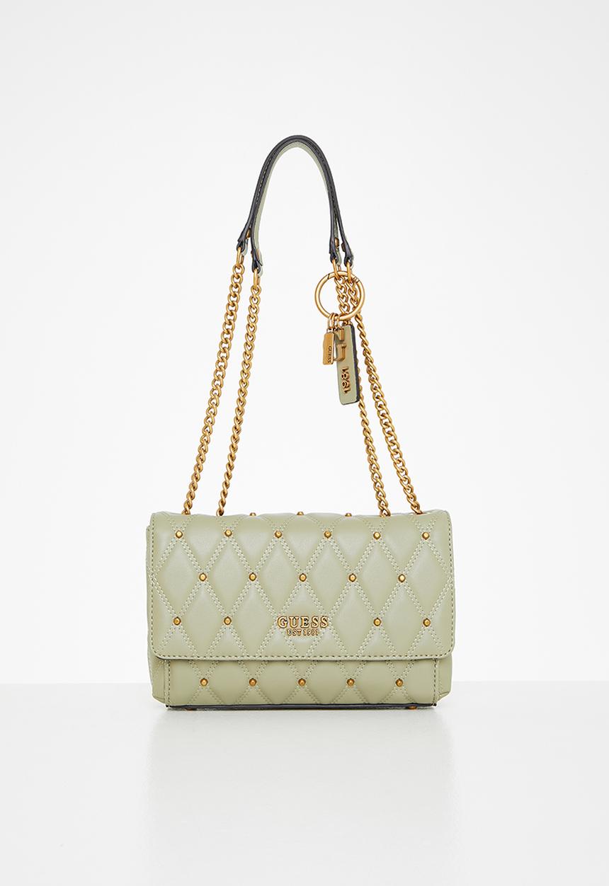 GUESS - Triana convertible cross body flap - sage