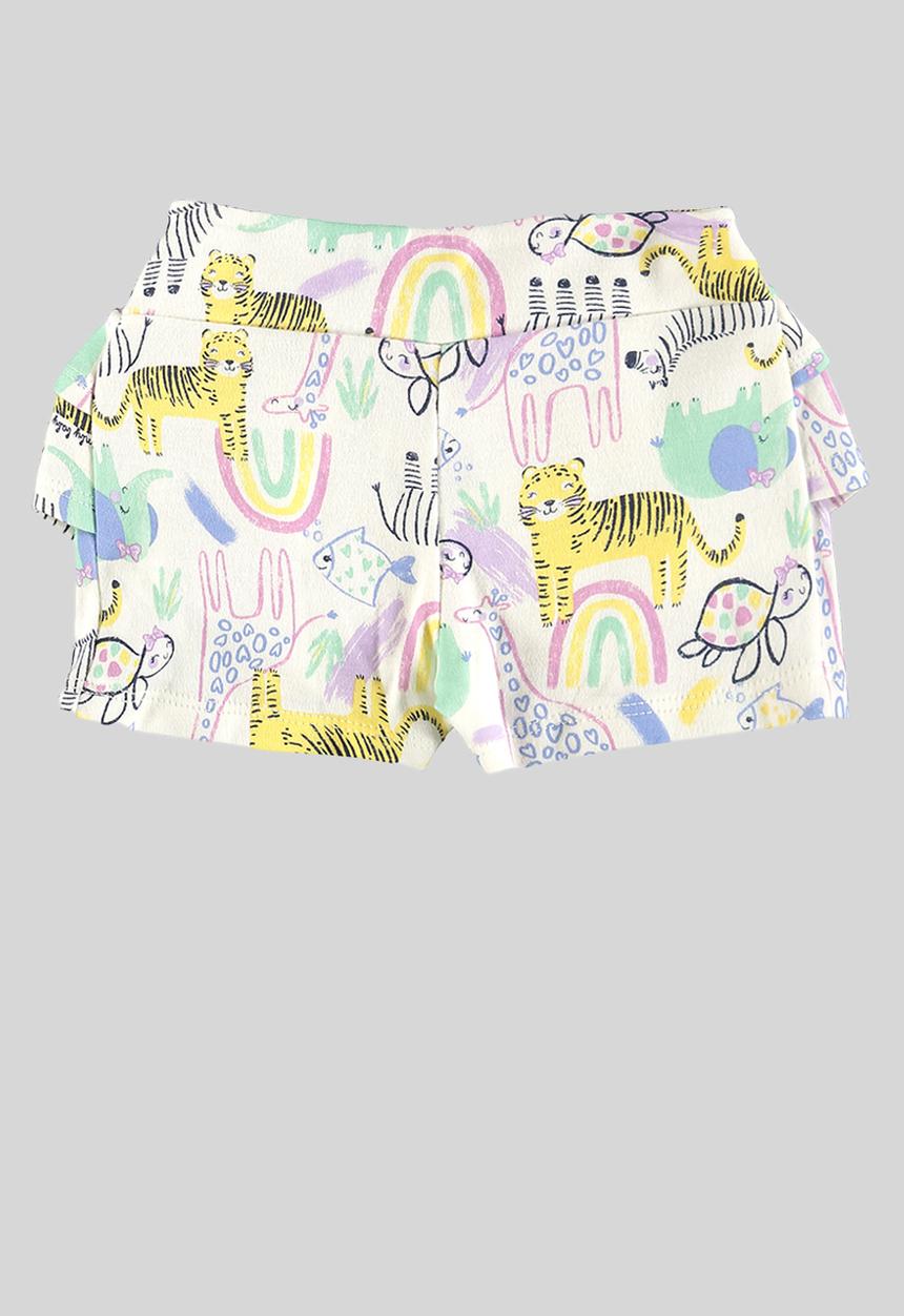 Quimby - T-shirt and shorts set - white