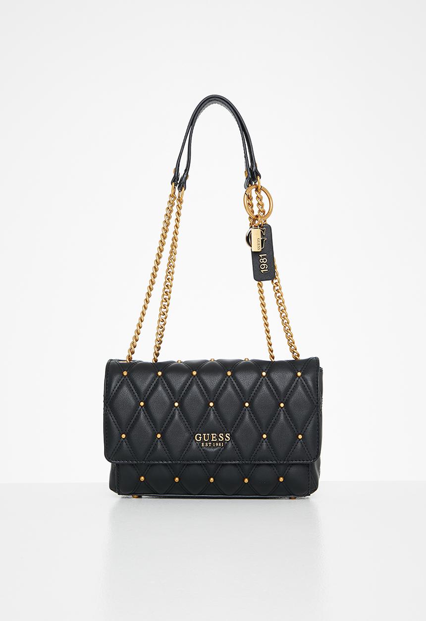 GUESS - Triana convertible xbody flap - black