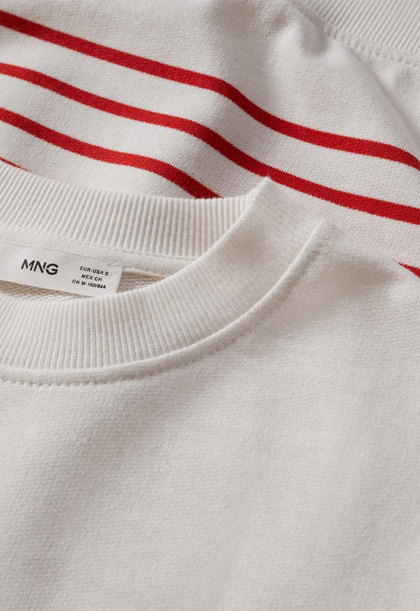 MANGO - Sweatshirt pstfahe - red