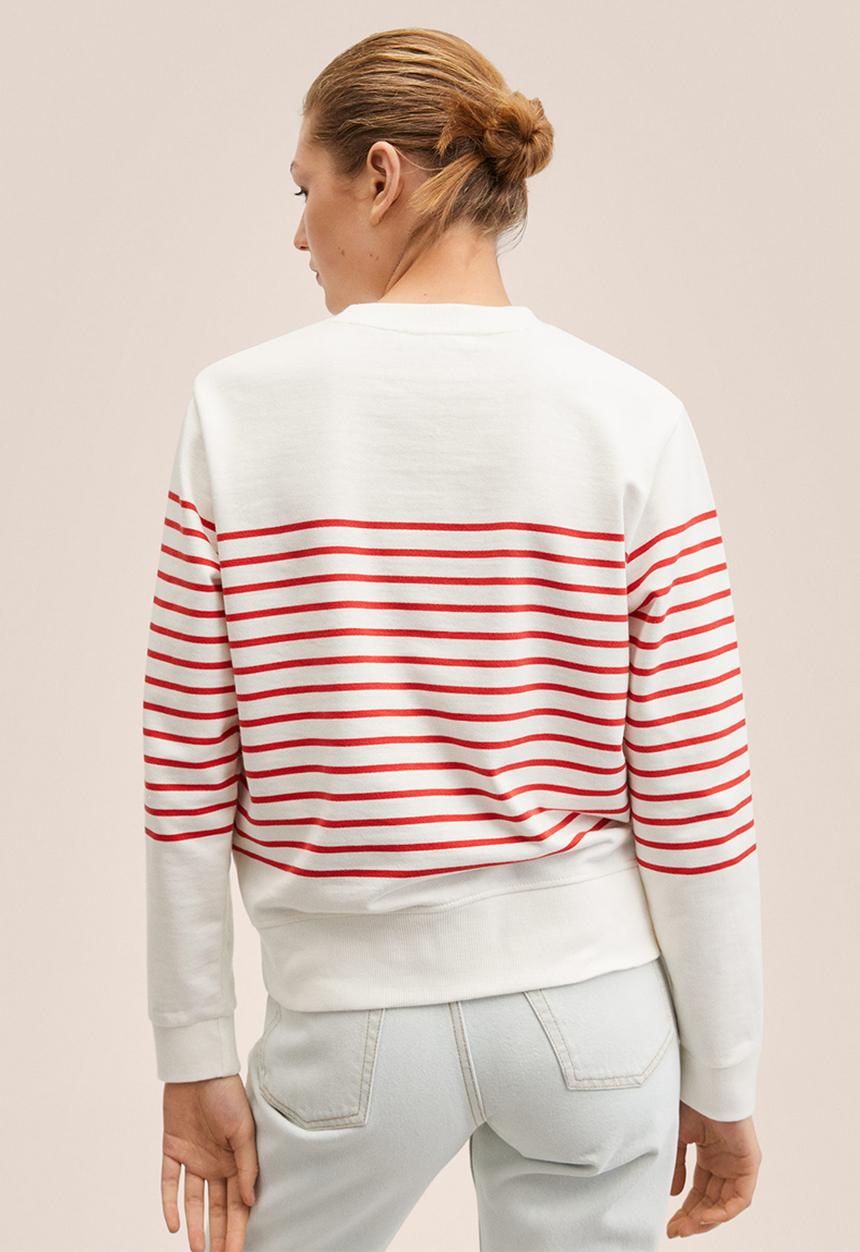 MANGO - Sweatshirt pstfahe - red