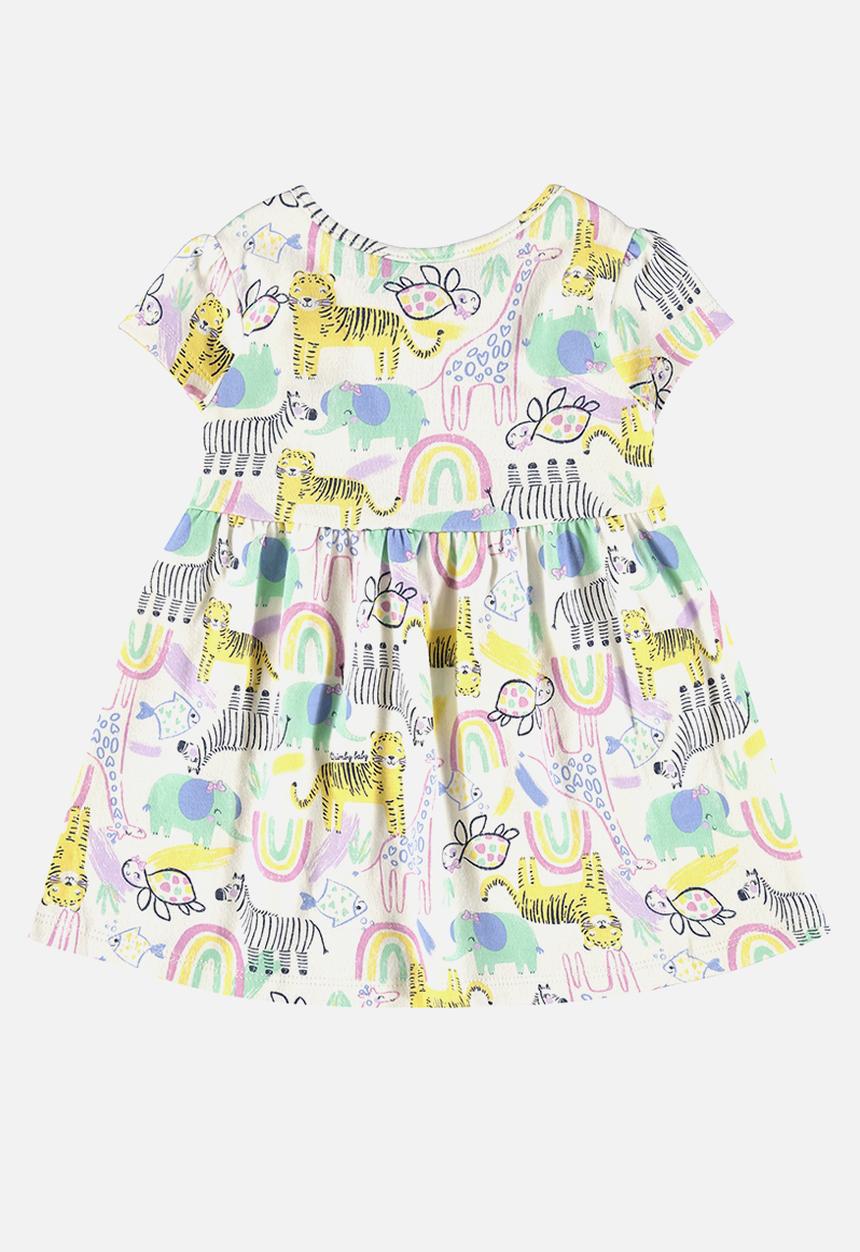 Quimby - Jersey cotton dress - off white