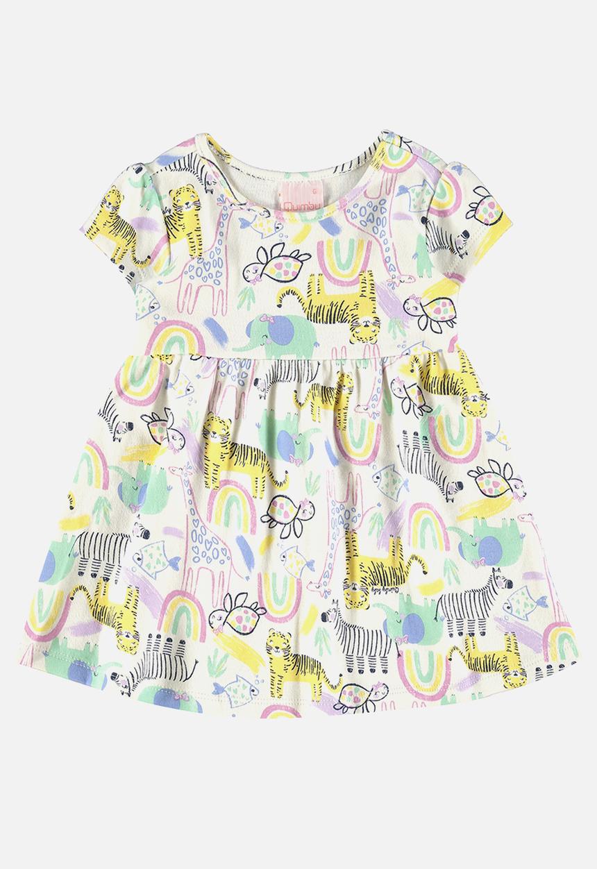 Quimby - Jersey cotton dress - off white