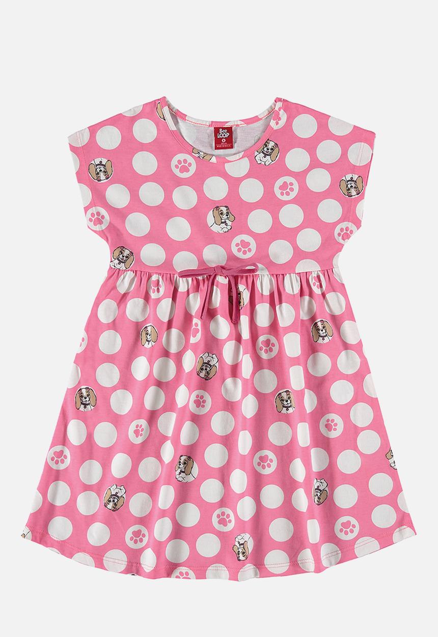 Bee Loop - Jersey dress - pink